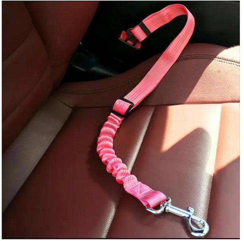 Ensure Your Pet's Safety on the Road with Our Adjustable 2 Pack Pet Seatbelt Restraint for Dogs and Cats - Fast Shipping from USA!.