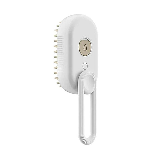 Electric Cat Steam Brush â ‚¬" 3-In-1 Pet Grooming Comb with Water Spray for Cats and Dogs, USB Rechargeable.