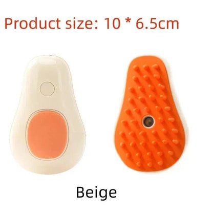 Electric Cat Steam Brush â ‚¬" 3-In-1 Pet Grooming Comb with Water Spray for Cats and Dogs, USB Rechargeable.