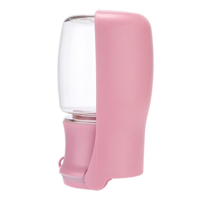 Portable Foldable Dog Water Bottle - Convenient Pet Hydration Dispenser.