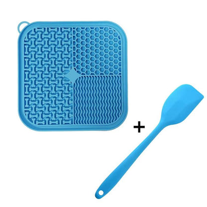 Licking Mat Slow Feeder for Dogs and Cats, Premium Lick Pad with Suction Cups for Dog Anxiety Relief, Slow Feeder Dog Bowls.