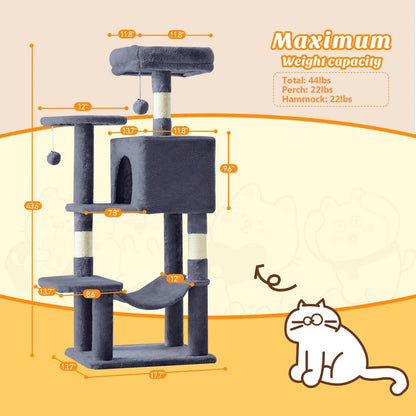 Transform Your Cat's World: The Ultimate Cozy Climbing Shelf for Happy Indoor Adventures!