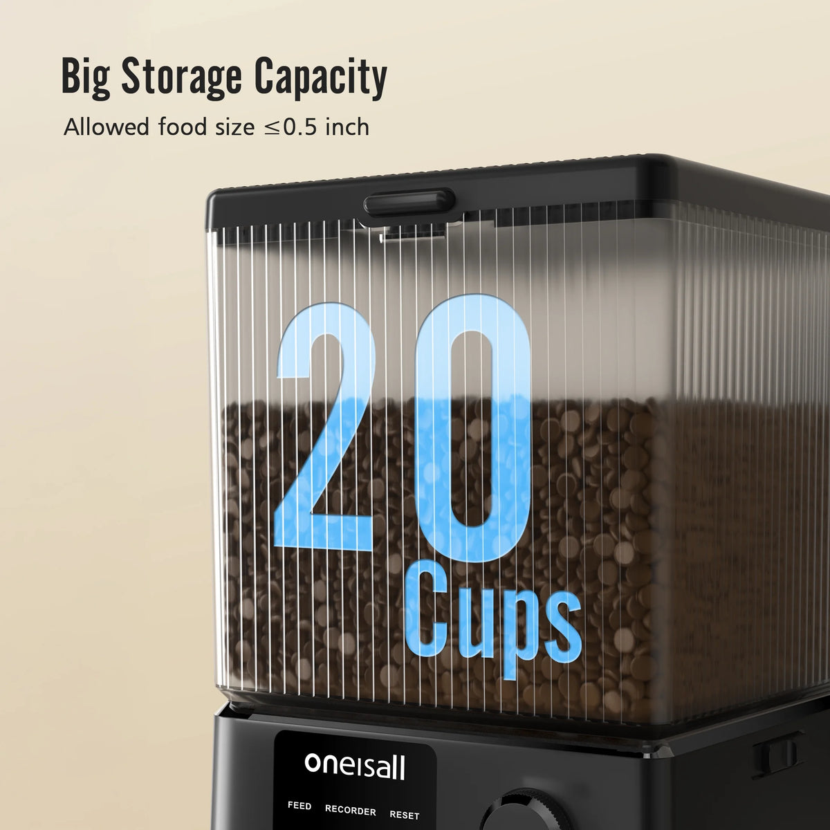 Revolutionize Your Pet's Mealtime with the 5L Automatic Cat Feeder - Smart App Control, Dual Bowl Design & 5G Wi-Fi Connectivity for Your Furry Friends!