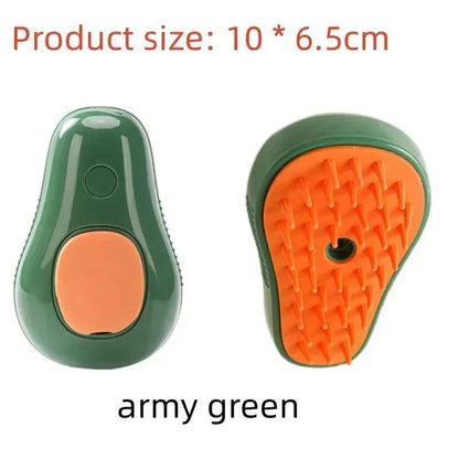 Electric Cat Steam Brush â ‚¬" 3-In-1 Pet Grooming Comb with Water Spray for Cats and Dogs, USB Rechargeable