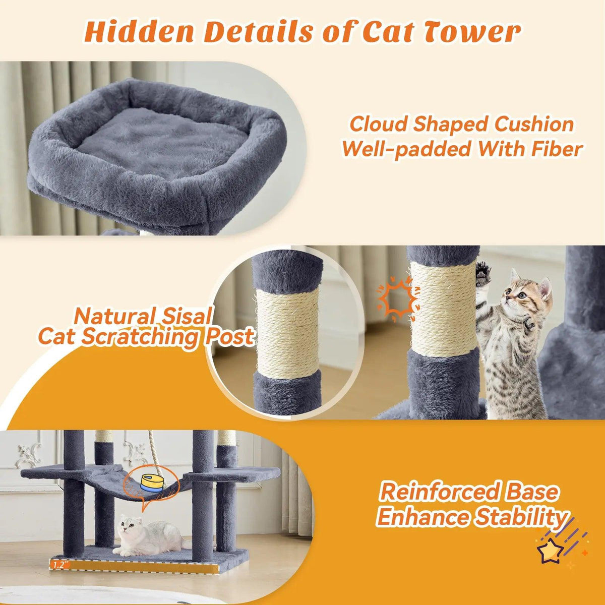 Transform Your Cat's World: The Ultimate Cozy Climbing Shelf for Happy Indoor Adventures!