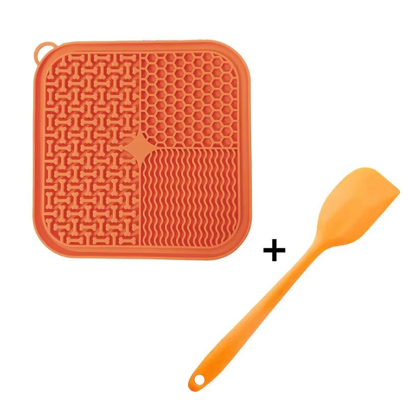 Licking Mat Slow Feeder for Dogs and Cats, Premium Lick Pad with Suction Cups for Dog Anxiety Relief, Slow Feeder Dog Bowls.