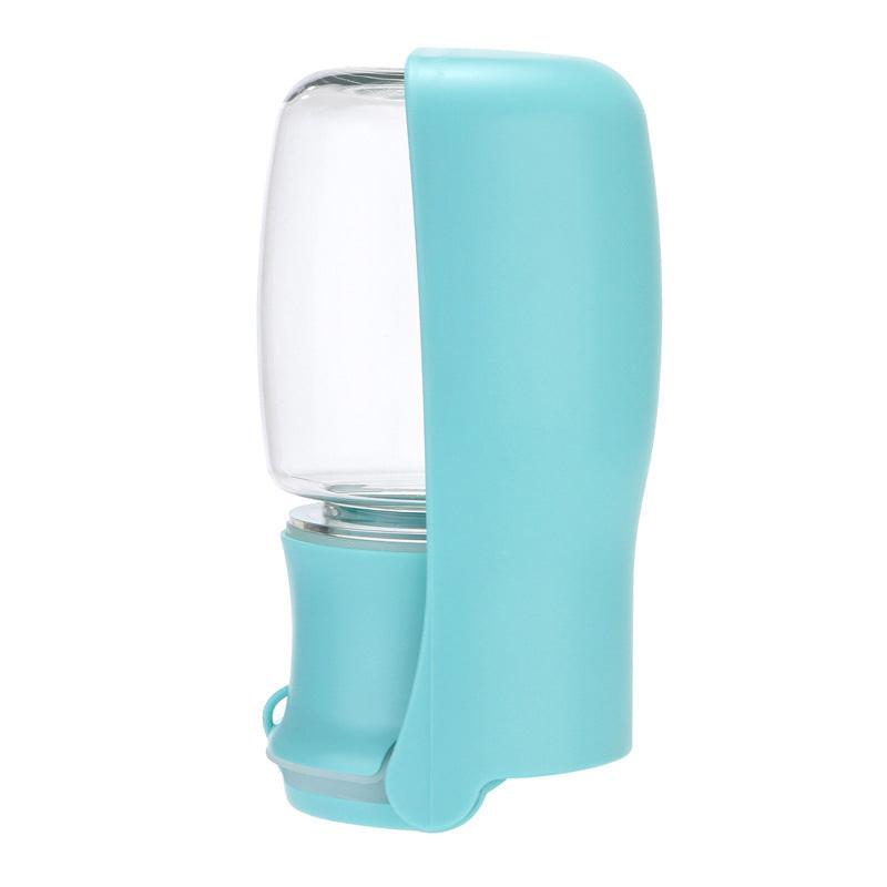 Portable Foldable Dog Water Bottle - Convenient Pet Hydration Dispenser.