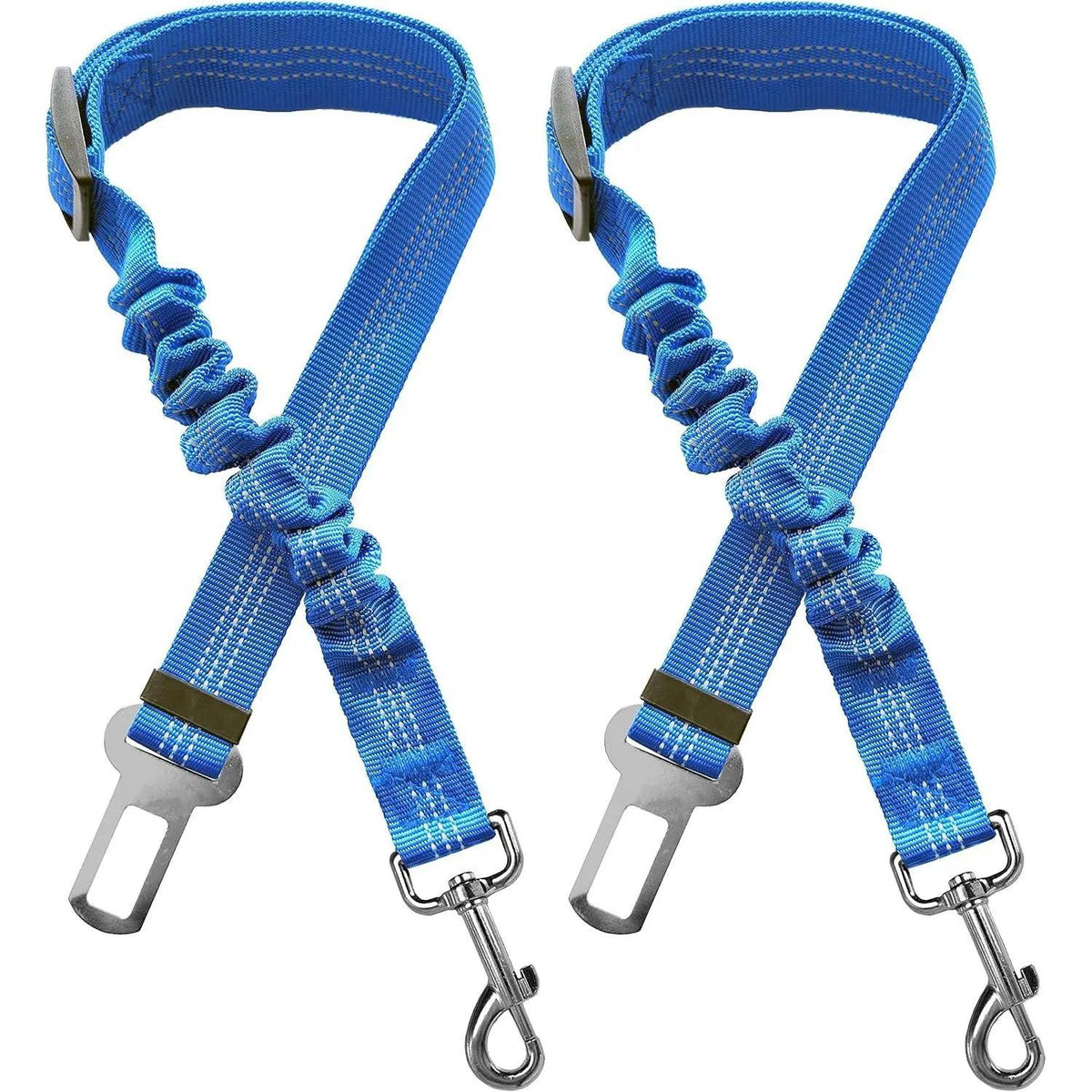 Ensure Your Pet's Safety on the Road with Our Adjustable 2 Pack Pet Seatbelt Restraint for Dogs and Cats - Fast Shipping from USA!.