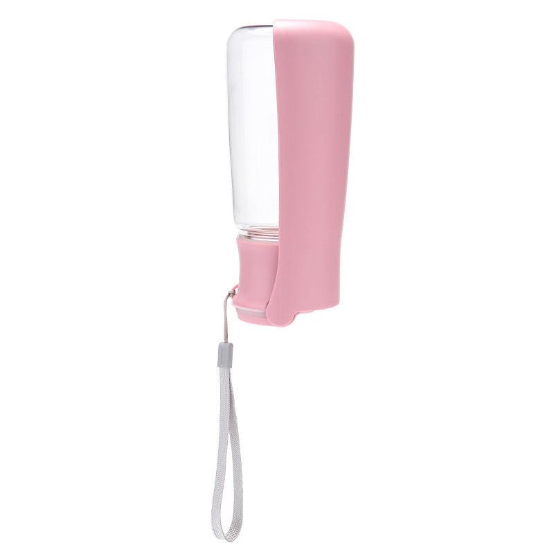 Portable Foldable Dog Water Bottle - Convenient Pet Hydration Dispenser.