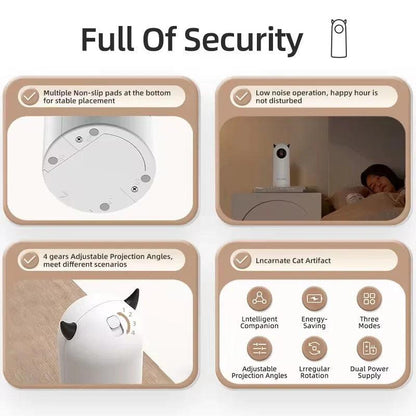Automatic Cat Toy â ‚¬" Interactive Smart LED Laser.