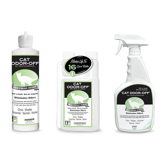 Transform Your Space with Cat Odor-Off Concentrate Bundle â ‚¬" The Ultimate Solution for Eliminating Cat Urine Odors in Fresh Original Scent