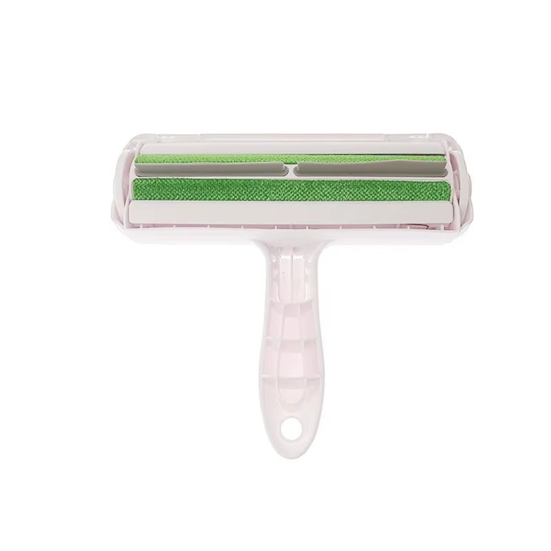Pet Hair Roller and Lint Brush - 2-Way Comb Tool for Efficient Cleaning of Dog and Cat Fur on Furniture and Clothing