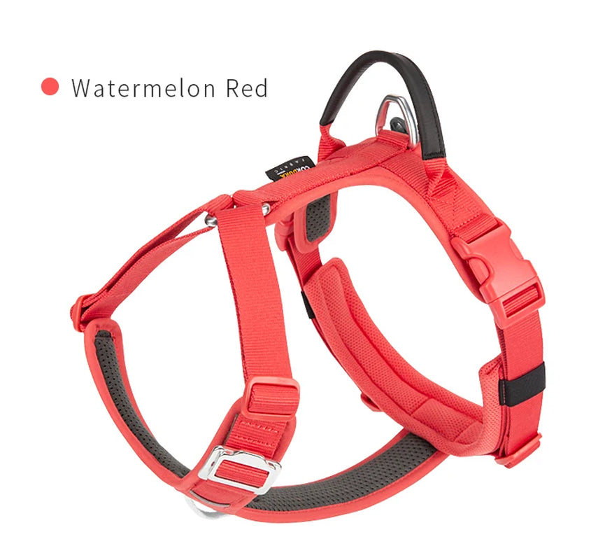 No-Pull Reflective Dog Harness - Adjustable, Breathable, and Explosion-Proof for Small to Large Dogs