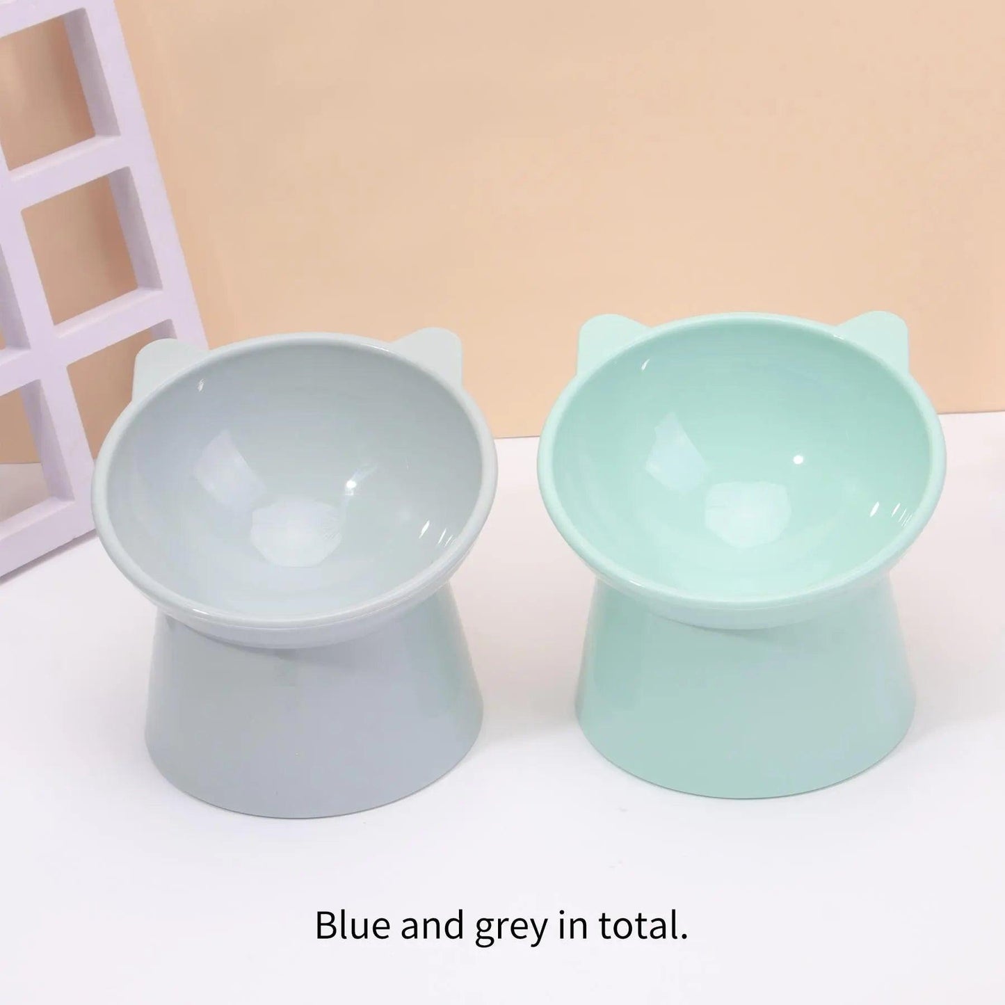 Elevate Your Pet's Dining Experience with Our Cat-Shaped Elevated Feeding Bowl - Perfect for Kittens and Dogs.