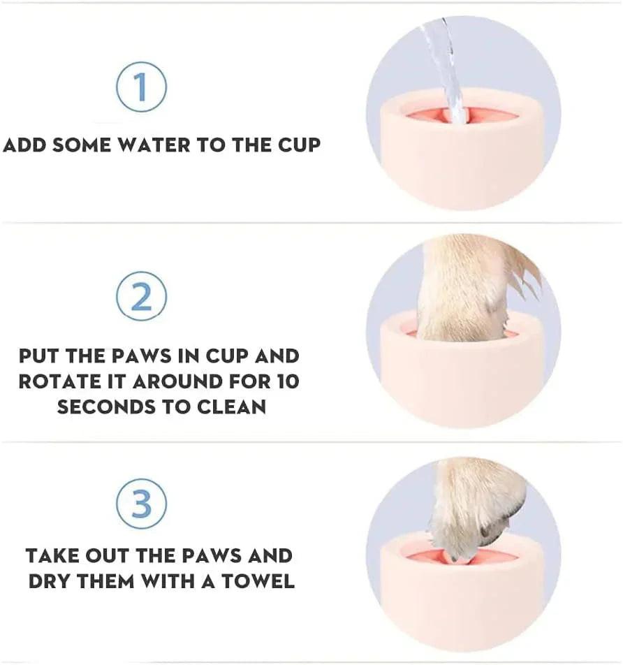 Dog Paw Cleaner.